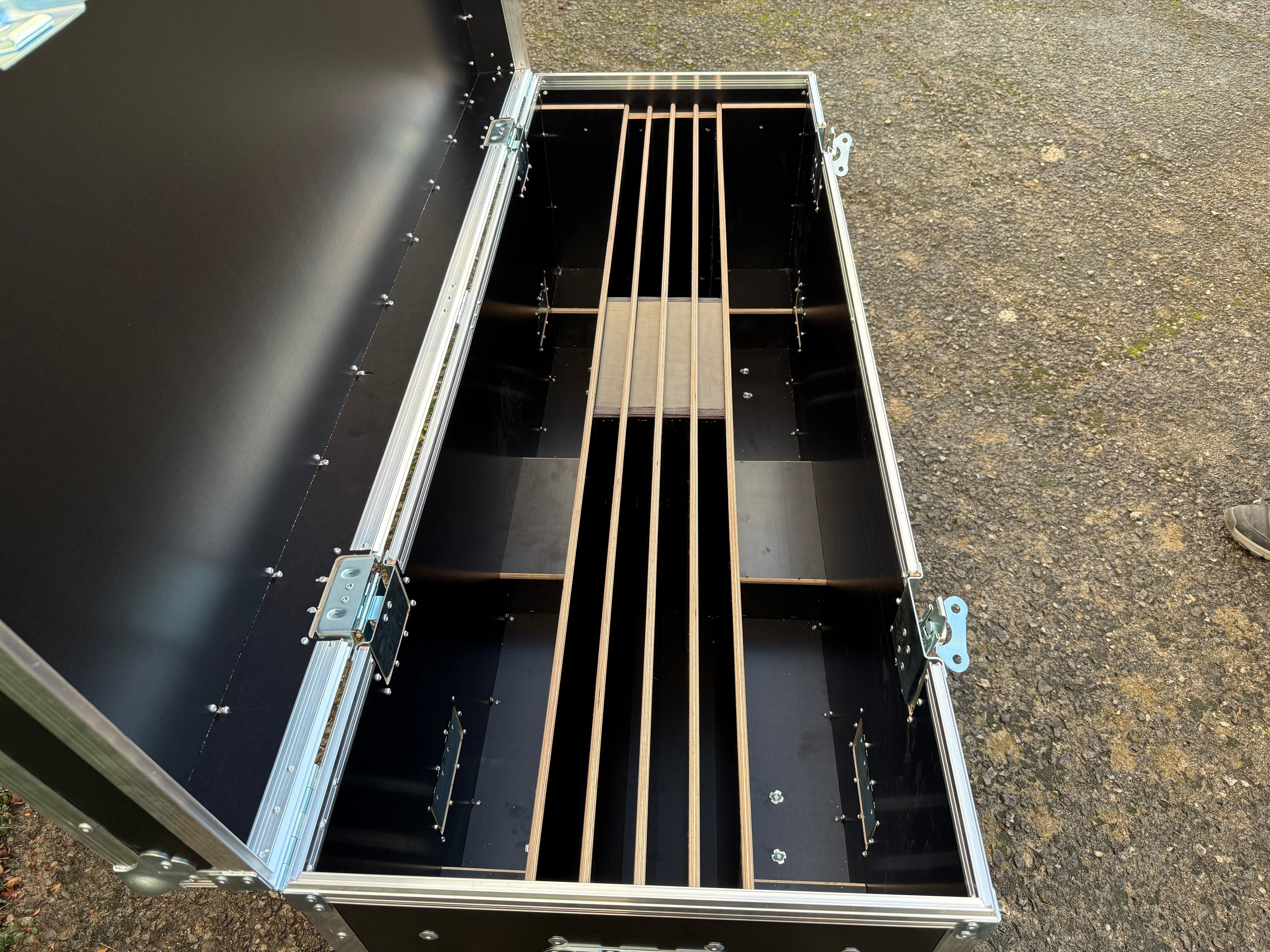 Flight case - 8 Gravity Embase et mats