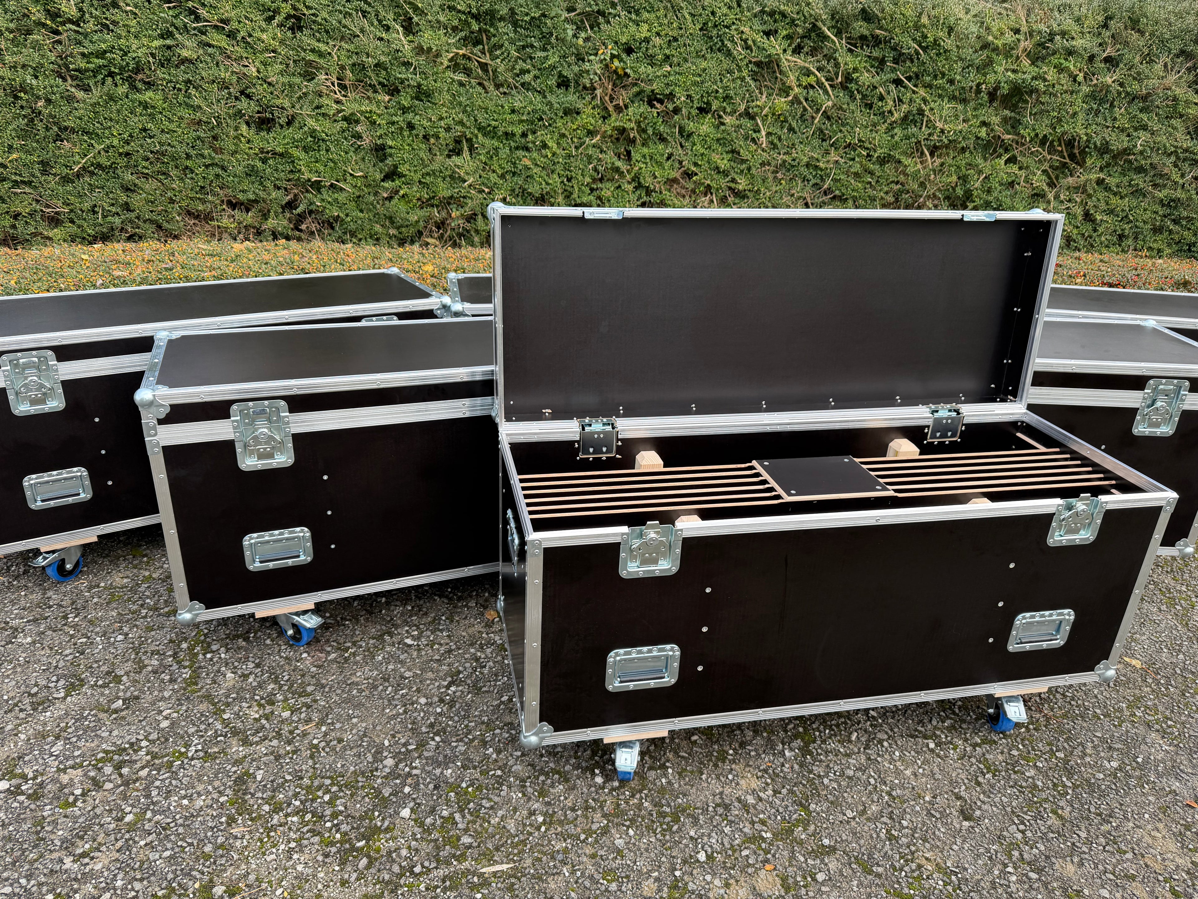 Flight case - 10 Gravity Embase et mats